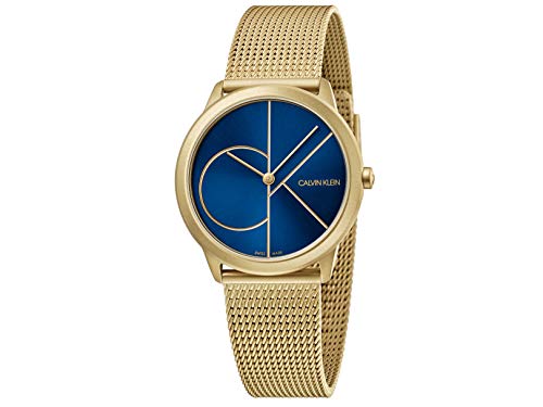 Calvin Klein Damen Analog Quarz Uhr mit Edelstahl Armband K3M5255N von Calvin Klein