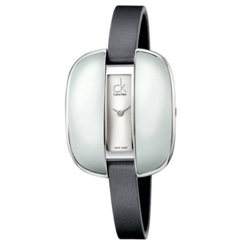 Calvin Klein Damen Analog Quarz Uhr mit Leder Armband K2E23626 von Calvin Klein