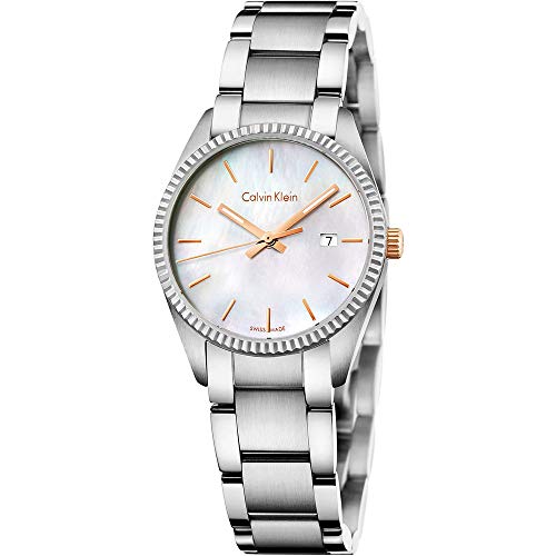 Calvin Klein Damen-Armbanduhr Analog Quarz Edelstahl K5R33B4G von Calvin Klein