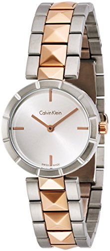 Calvin Klein Damen-Armbanduhr Analog Quarz Edelstahl K5T33BZ6 von Calvin Klein
