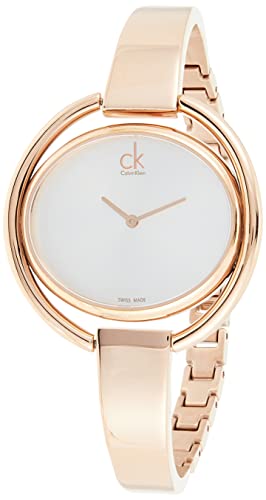 Calvin Klein Damen-Armbanduhr Analog Quarz Edelstahl beschichtet K4F2N616 von Calvin Klein