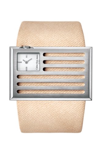 Calvin Klein Damen-Armbanduhr Banner Analog Textil K4513120 von Calvin Klein