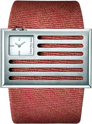 Calvin Klein Damen-Armbanduhr Banner Analog Textil K4513138 von Calvin Klein