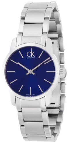 Calvin Klein Damen-Armbanduhr XS ck City Analog Quarz Edelstahl K2G2314N von Calvin Klein