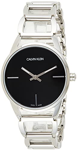Calvin Klein Damen-Armbanduhr XS ck Stately Analog Quarz Edelstahl K3G23121 von Calvin Klein