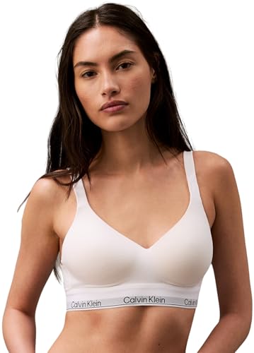 Calvin Klein Damen BH Bralette Lift Stretch, Weiß (White), M von Calvin Klein