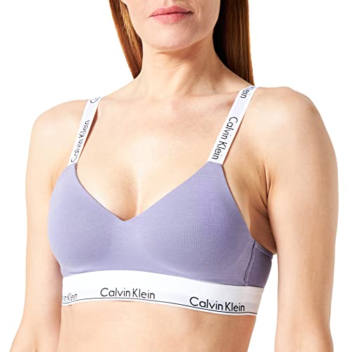 Calvin Klein Damen BH Bralette,Lila (Splash Of Grape),XS von Calvin Klein