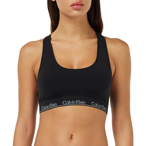 Calvin Klein Damen BH Racerback-Bralette , Schwarz (Black) , XL von Calvin Klein
