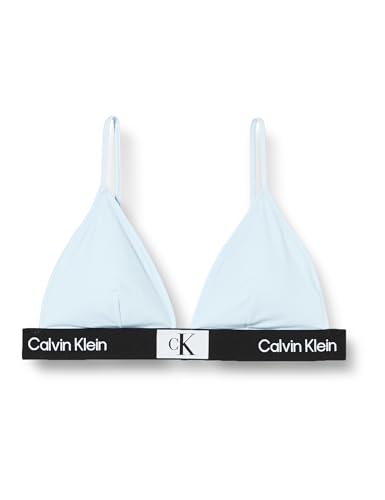 Calvin Klein Damen BH Triangle Stretch, Blau (Keepsake Blue), M von Calvin Klein