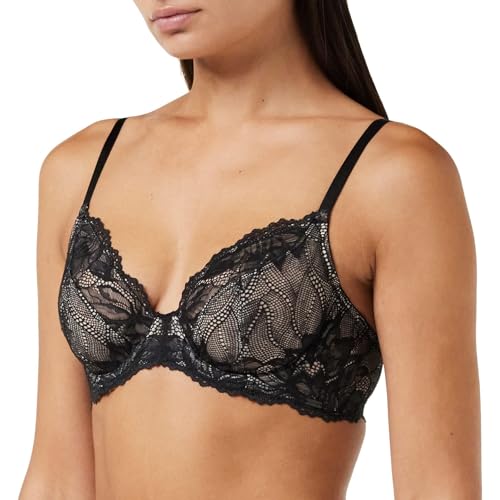 Calvin Klein Damen BH Unlined mit Bügel, Schwarz (Black), 65C von Calvin Klein