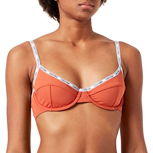 Calvin Klein Damen Balconette-UW Bikini, Ginger Biscuit, 36C von Calvin Klein