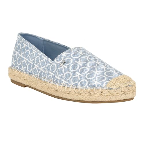 Calvin Klein Damen Beliebt Ballerinas, Blue Denim Multi 420, 36 EU Calvin Klein Damen Beliebt Ballerinas, Blue Denim Multi 420, 36 EU von Calvin Klein