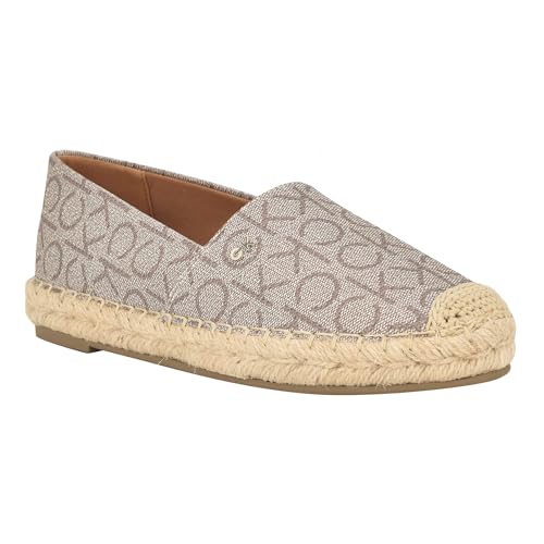 Calvin Klein Damen Beliebt Ballerinas, Taupefarbenes Logo, 35 EU Calvin Klein Damen Beliebt Ballerinas, Taupefarbenes Logo, 35 EU von Calvin Klein