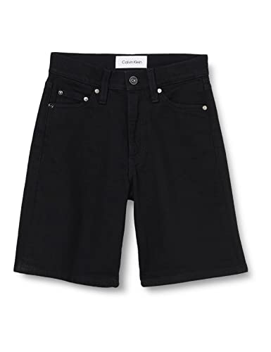 Calvin Klein Damen Bermuda Jeans-Shorts, Denim Black, 31W Regulär von Calvin Klein