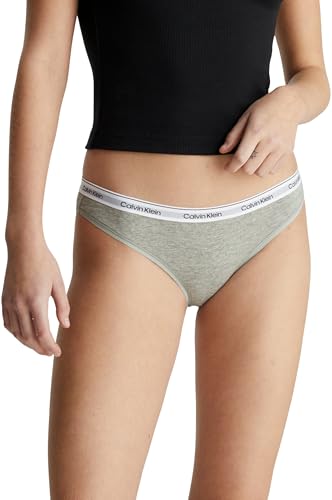 Calvin Klein Damen Slip Bikini Form Unterwäsche, Grau (Grey Heather), S von Calvin Klein