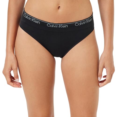 Calvin Klein Damen 000QF7096E Bikini Hose, Blickdicht, Schwarz (Black), XS von Calvin Klein
