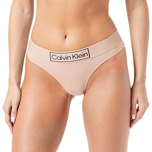 Calvin Klein Damen Slip Bikini Form mit Stretch, Rosa (Clay), L von Calvin Klein Jeans