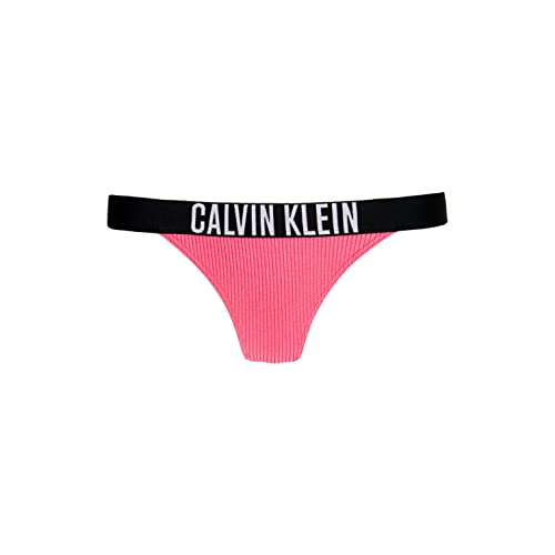 Calvin Klein Damen Underwear Intense Power Rib-S Bikini Unterteil M pink Flash von Calvin Klein