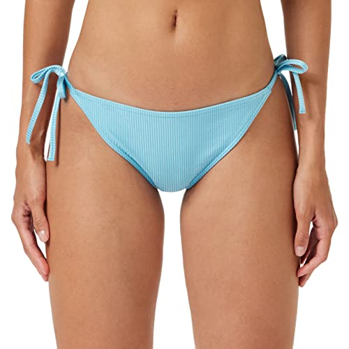 Calvin Klein Damen Bikinihose Seitliche Schnürung Sport, Blau (Blue Tide), XS von Calvin Klein