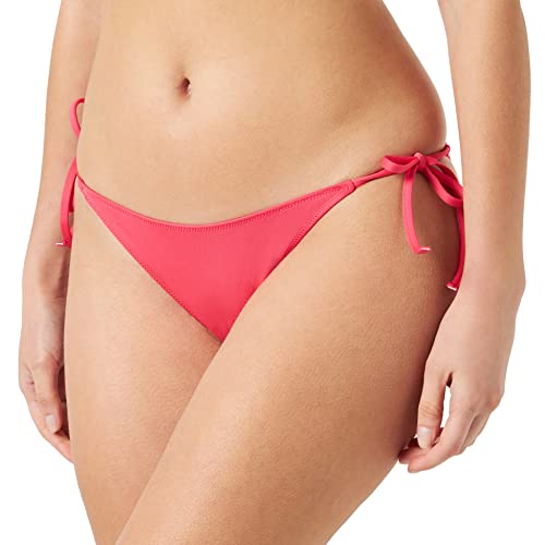 Calvin Klein Damen Bikinihose Seitliche Schnürung Sport, Rosa (Pink Flash), L von Calvin Klein