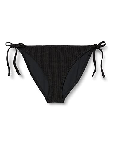 Calvin Klein Damen Bikinihose Seitliche Schnürung Sport, Schwarz (Pvh Black), S von Calvin Klein