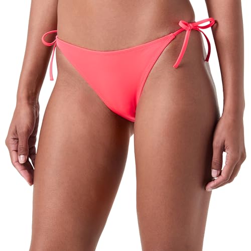 Calvin Klein Damen Bikinihose Seitliche Schnürung String Side Tie Sport, Rot (Signal Red), XS von Calvin Klein