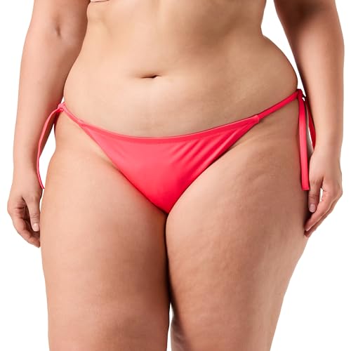 Calvin Klein Damen Bikinihose Seitliche Schnürung String Side Tie Sport, Rot (Signal Red), XL von Calvin Klein