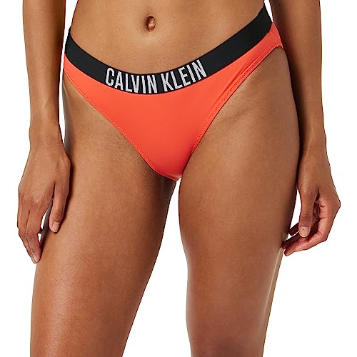 Calvin Klein Damen Bikinihose Sport, Orange (Bright Vermillion), 3XL von Calvin Klein