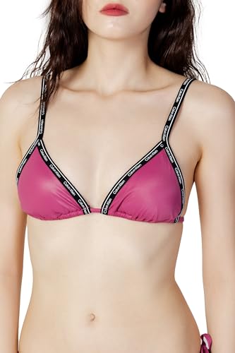 Calvin Klein Damen Bikinitop Triangel Gepolstert, Rosa (Pale Fuchsia), L von Calvin Klein