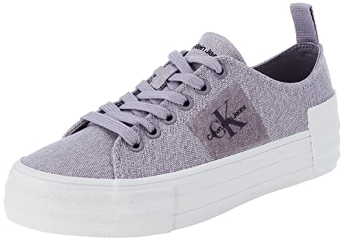 Calvin Klein Jeans Damen Vulcanized Sneaker Schuhe, Violett (Lavender Aura), 39 von Calvin Klein