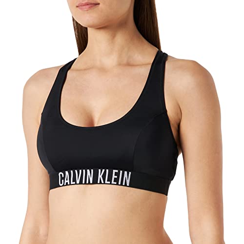 Calvin Klein Damen Bralette Racerback-rp Bikini, Pvh Black, XS von Calvin Klein