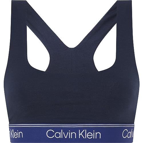 Calvin Klein Damen Bralette Unlinded Athletic Cotton - L von Calvin Klein