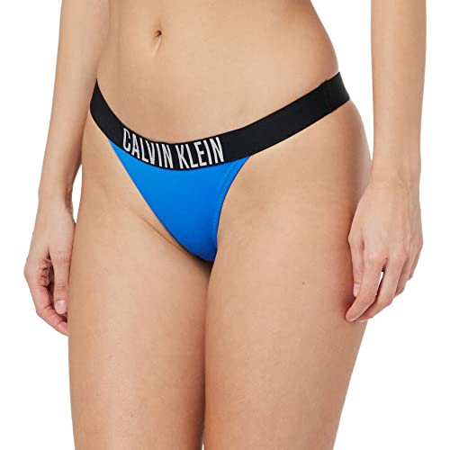 Calvin Klein Damen Brazilian Bikinihose Brazilian Style, Blau (Dynamic Blue), L von Calvin Klein