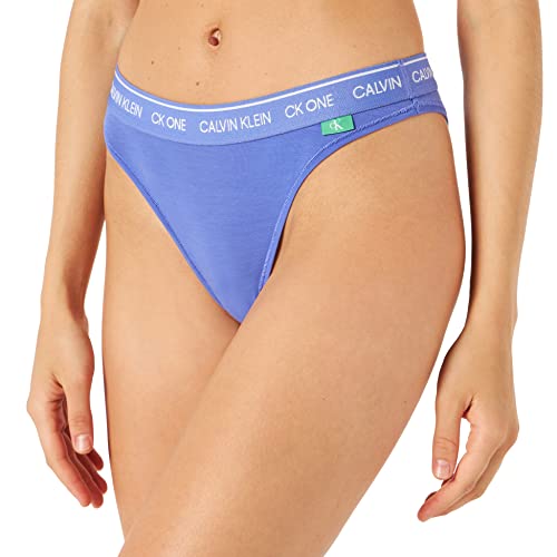 Calvin Klein Damen 000QF6505E Brazilian-Slips, Blau (Blue Iris), L von Calvin Klein Jeans