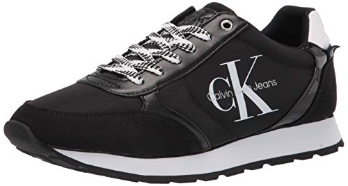 Calvin Klein Damen CAYLE Sneaker, schwarz, 37.5 EU von Calvin Klein