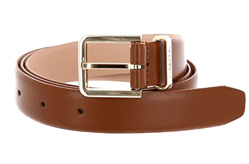 Calvin Klein Damen CK Must Metal Loop Belt 25MM Grtel, Cognac, 100 cm von Calvin Klein