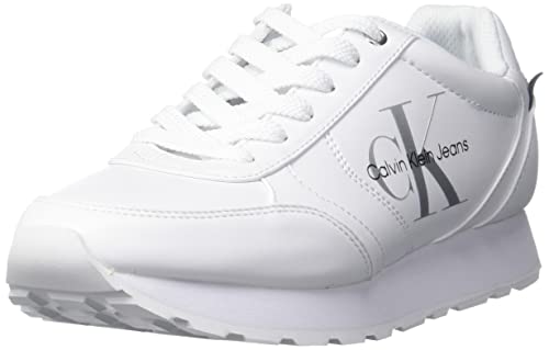 Calvin Klein Damen Cayle Sneaker, Weiß 143, 39.5 EU von Calvin Klein