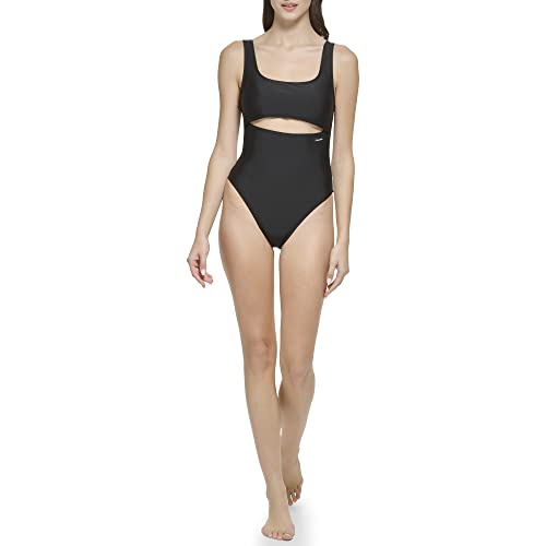 Calvin Klein Damen Cg2ms509-blk-extra groß Badeanzug, Schwarz, XL von Calvin Klein