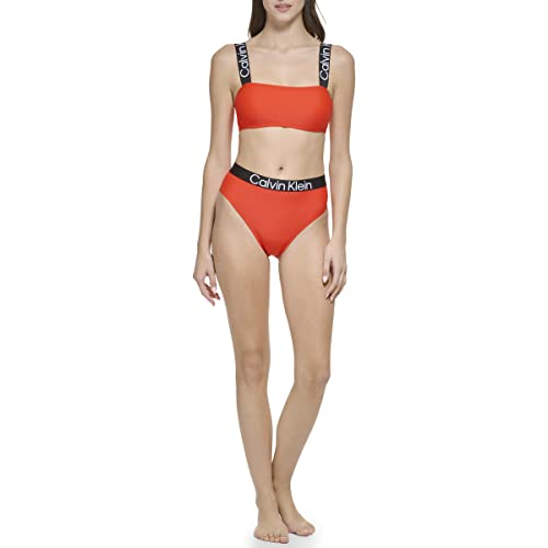 Calvin Klein Damen Cg2ss146-vmn-mittel Bikini-Unterteile, Zinnoberrot, M von Calvin Klein