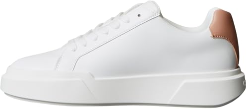 Calvin Klein Damen Chunky Cupsole Laceup LTH Wn Yw0Yw01947 Low Top, Green (Bright White/Tuscany/Chateau), 39 EU von Calvin Klein