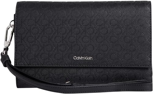 Calvin Klein Damen Ck Must Large Trifold XL Lv04F1031G Geldbörsen, Black (Black) von Calvin Klein