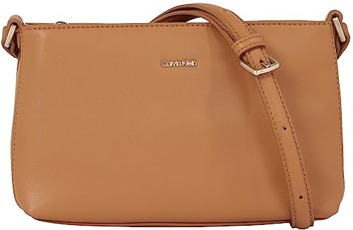 Calvin Klein Damen Umhängetasche Klein, Braun (Brown Sugar), Onesize von Calvin Klein