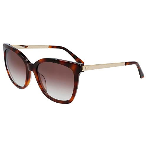 Calvin Klein Damen Ck21703s Sonnenbrille, Soft Tortoise, Einheitsgröße von Calvin Klein