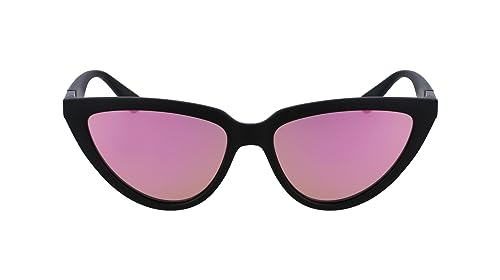 Calvin Klein Damen Ckj23658s Sonnenbrille, Mattschwarz, Einheitsgröße von Calvin Klein Jeans