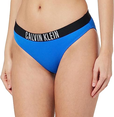 Calvin Klein Damen Bikinihose Classic Sport, Blau (Dynamic Blue), L von Calvin Klein