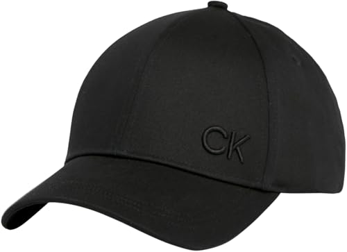 Calvin Klein Damen Cotton Cap K60K612000 Kappe, Schwarz (Ck Black), OS von Calvin Klein
