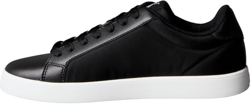 Calvin Klein Damen Cupsole Sneaker Low Top, Schwarz (Ck Black), 37 von Calvin Klein