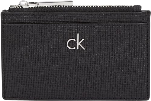 Calvin Klein Damen Kartenetui Daily Cardholder mit Reißverschluss, Schwarz (Ck Black), Einheitsgröße von Calvin Klein