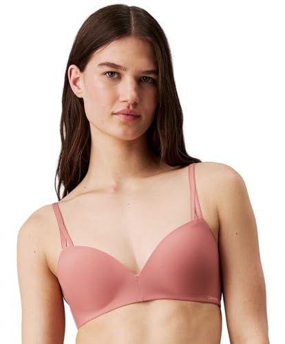 Calvin Klein Damen Demi-Cups BH Lift Stretch, Rosa (Red Grape), 80E von Calvin Klein
