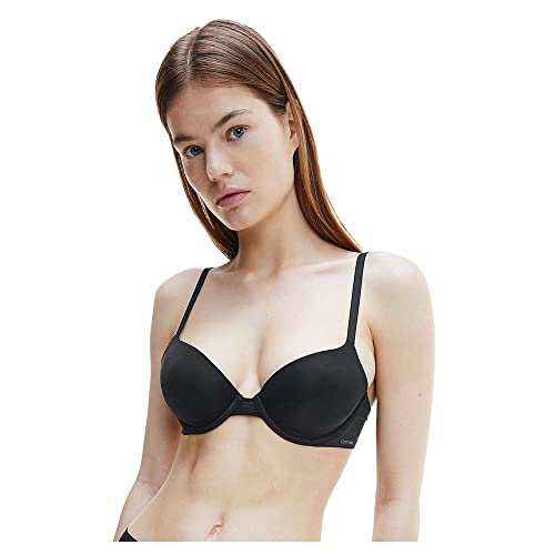 Calvin Klein Damen Demi-Cups BH Lightly Lined mit Bügel, Schwarz (Black), 65B von Calvin Klein
